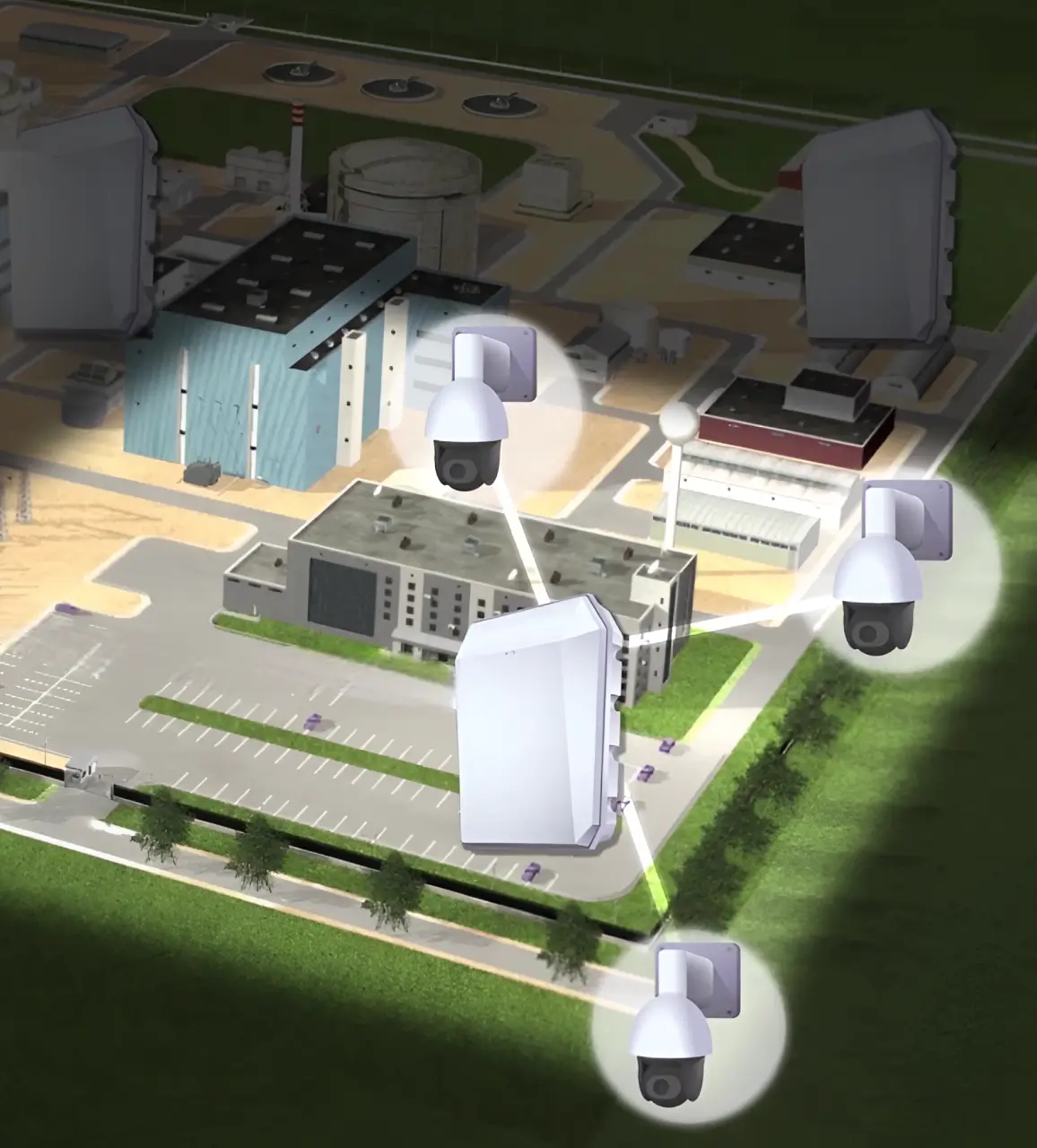 Radar de Detección Perimetral para empresas industriales  
